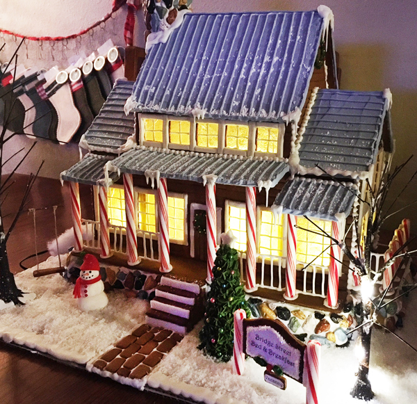 Gingerbread House Bed and Breakfast by Kellie Murray