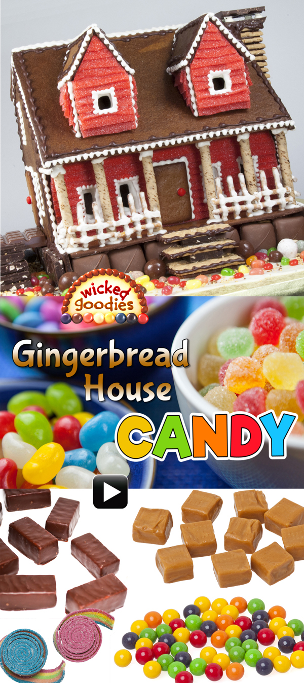 Gingerbread House Candy Decorating