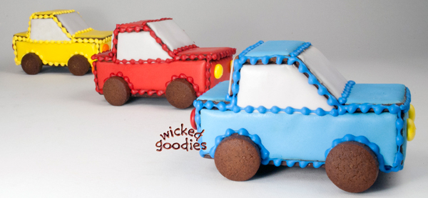 Gingerbread House Car Template