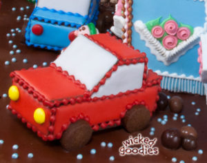 Gingerbread House Car Template