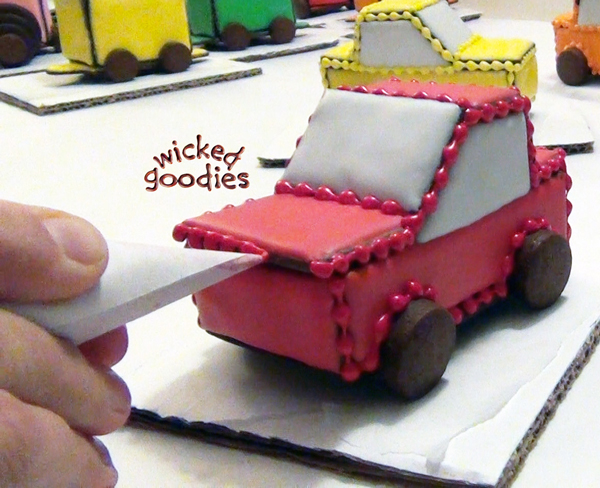 Gingerbread House Car Template