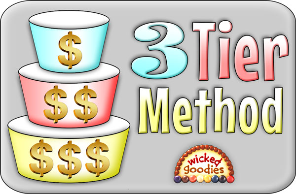 Three Tier Method: A Bakery Sales Trick