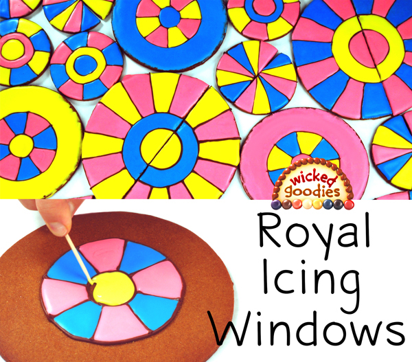 Royal Icing Windows