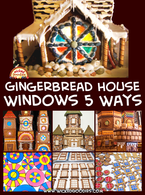 Gingerbread House Windows How To