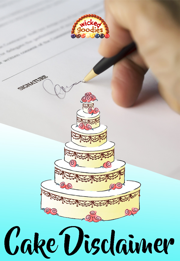 Cake Bakery Contract and Disclaimer Form