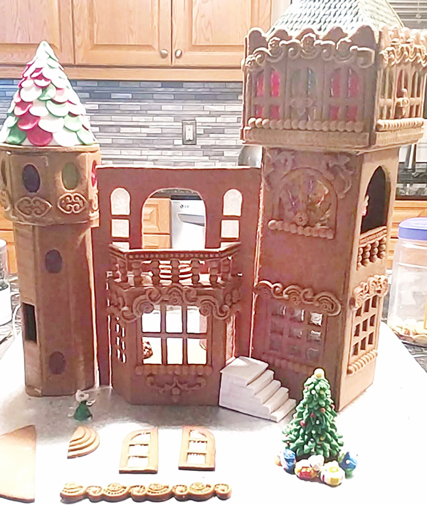 Gingerbread Mouse Castle by Debra Wolford