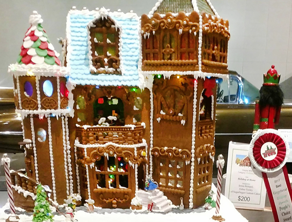 Gingerbread Mouse Castle by Debra Wolford