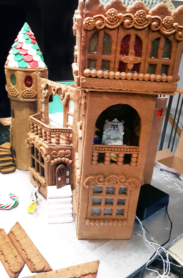 Gingerbread Mouse Castle by Debra Wolford