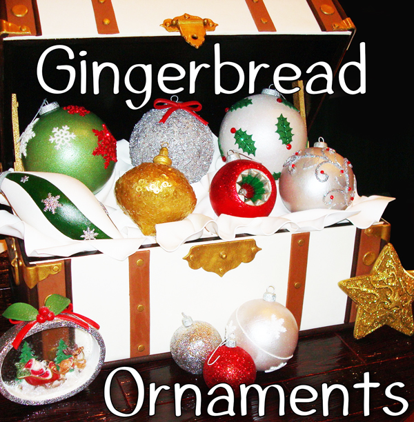 Gingerbread Cookie Ornaments