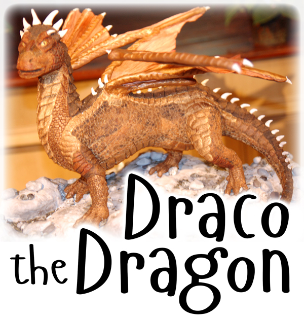 Draco Dragon Gingerbread Cookie Sculpture