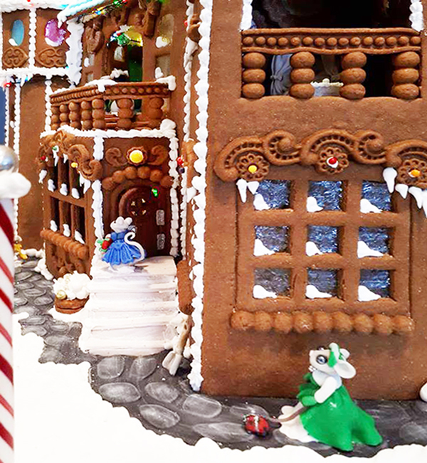 Gingerbread Mouse Castle by Debra Wolford