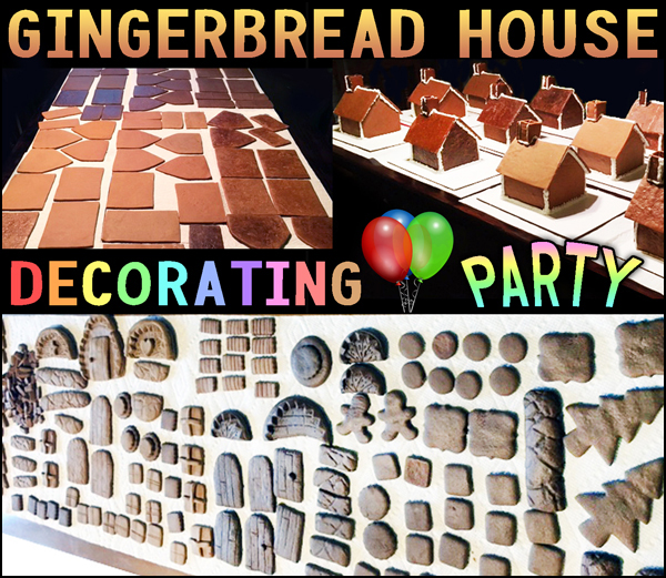 Gingerbread House Party by Leigh Limpic