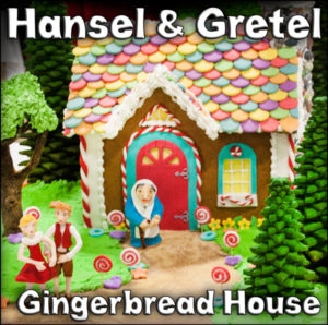 Hansel and Gretel Gingerbread House Made by Rodger and Dobro