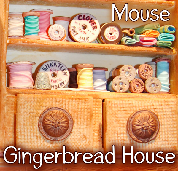 Mouse Gingerbread House