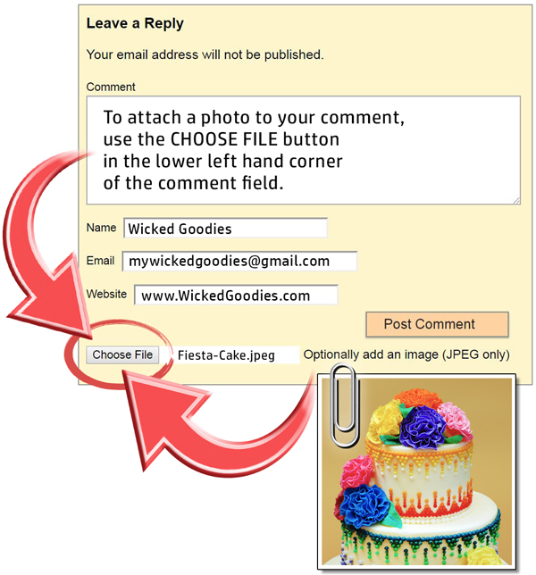 How to Add Photos to Your Comments