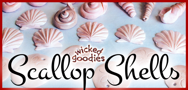 Modeling Chocolate Scallop Shells