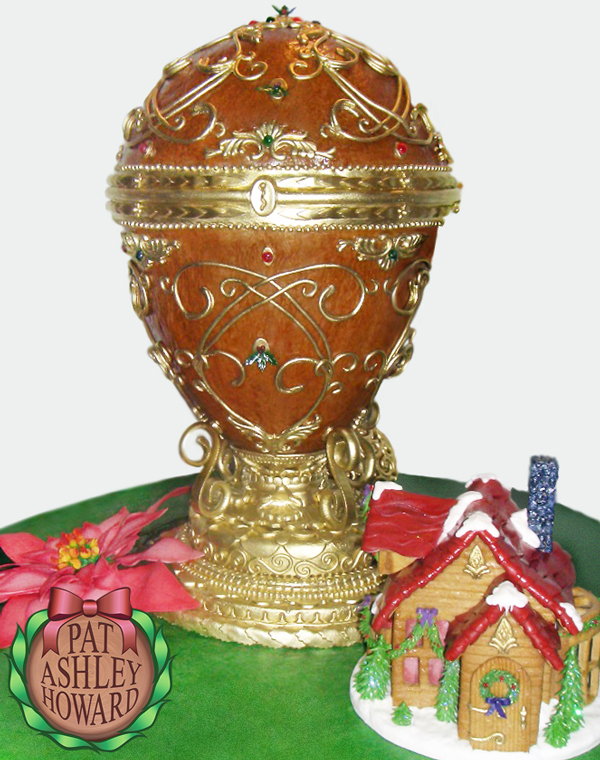 Faberge Egg Gingerbread House