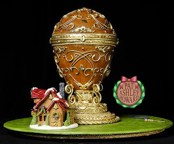 Faberge Egg Gingerbread House