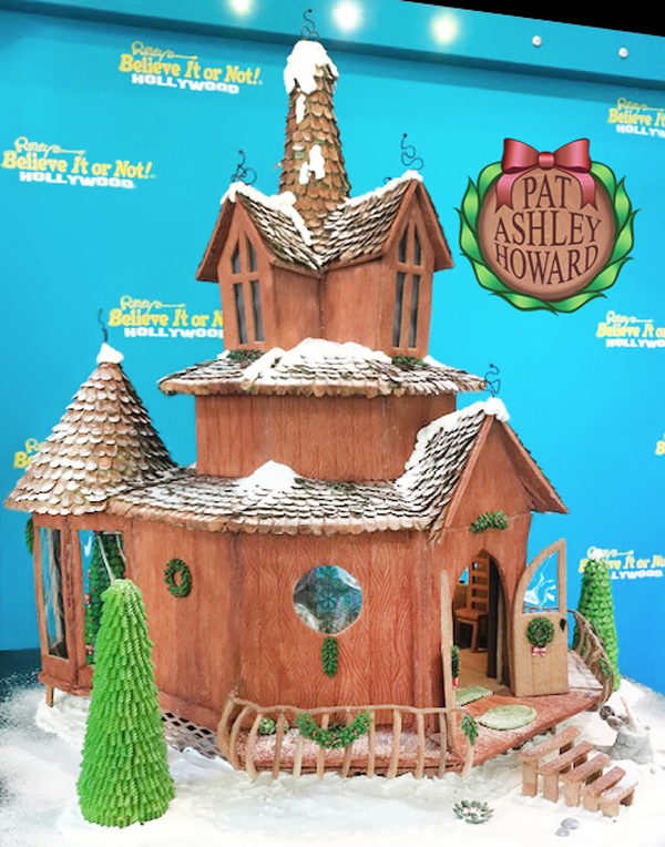 Gingerbread Cookie Wood Cabin