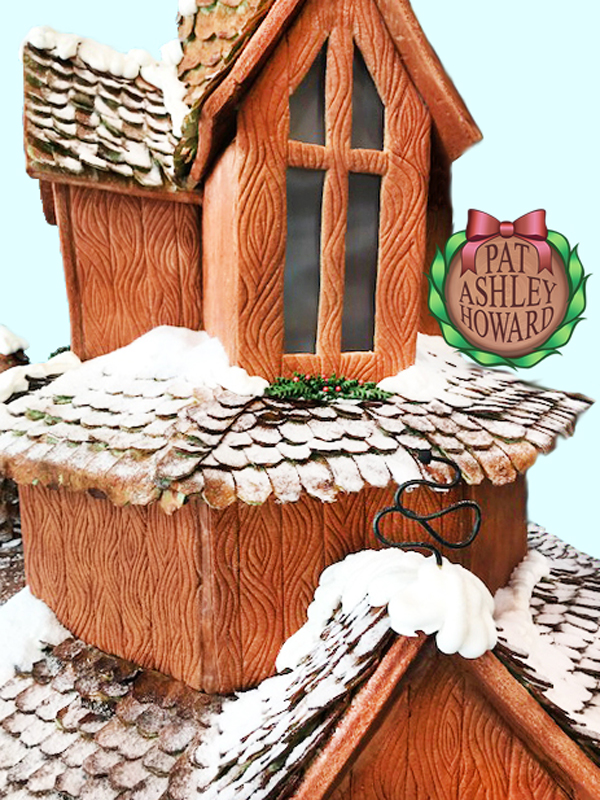 Gingerbread Cookie Wood Cabin