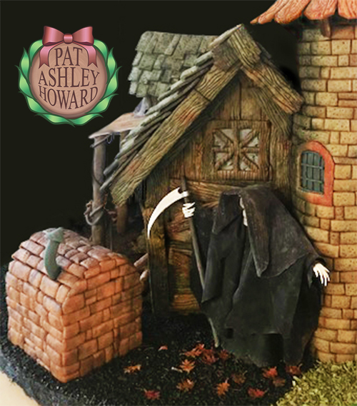 Spooky Halloween Gingerbread House