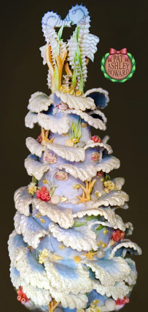 Ocean Waves Cake