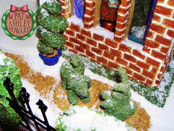 Brick Mansion Gingerbread House