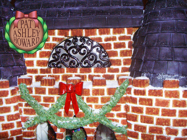 Brick Mansion Gingerbread House