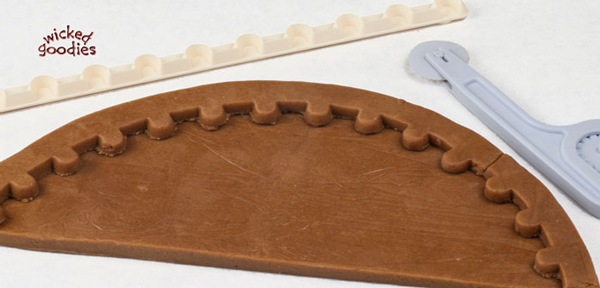 Overlay Gingerbread Dough Decoration